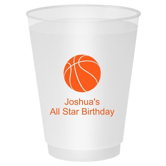 Basketball Shatterproof Cups